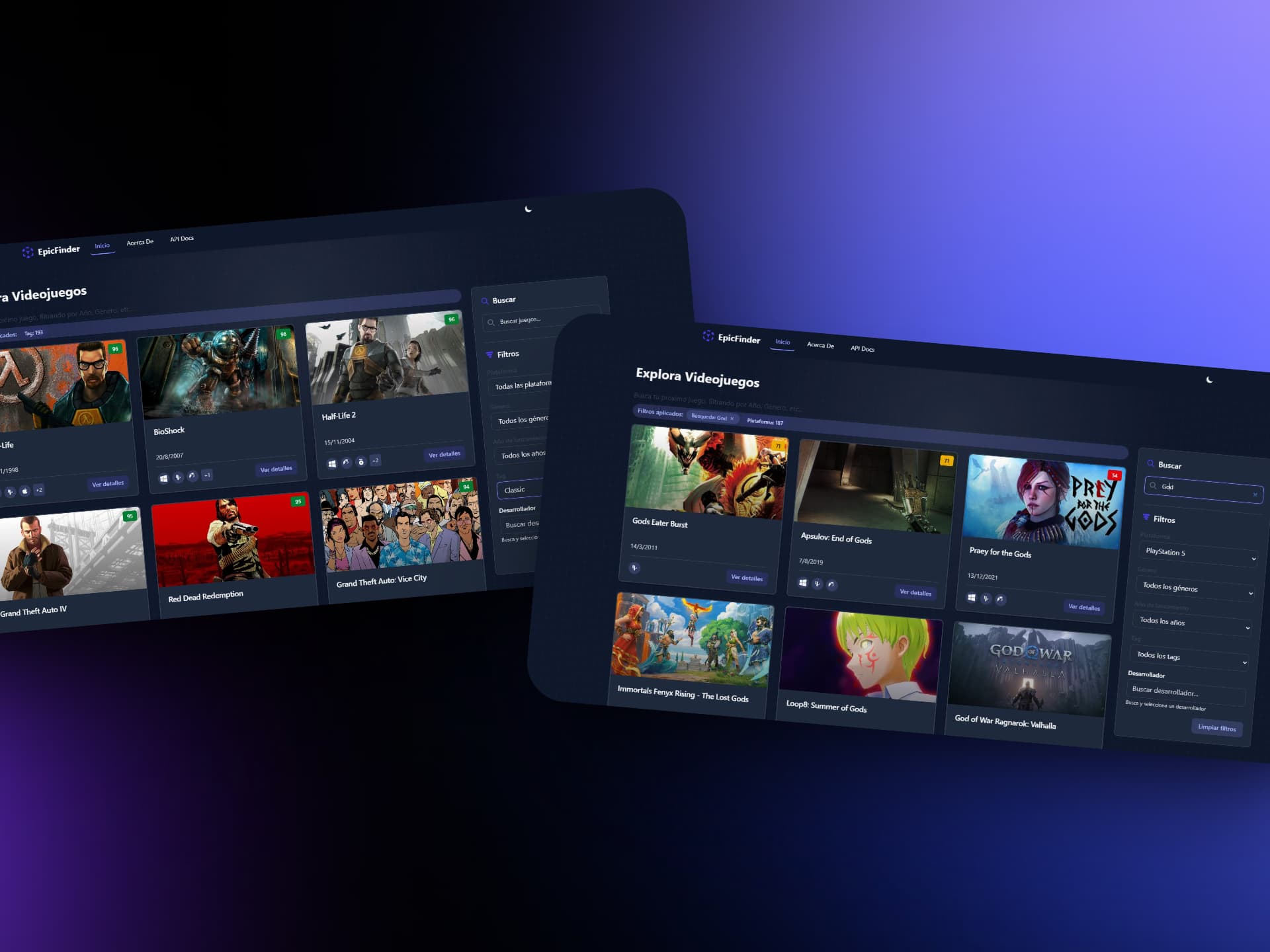 Explorador de Videojuegos